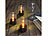 Lunartec 6er-Set Solar-LED-Windlichter "Lucy" mit nachgebildeter Kerzenflamme Lunartec Solar-LED-Windlichter mit nachgebildeter Flamme
