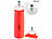 Speeron 2er-Set Faltbare Trinkflaschen, gerader Boden, BPA-frei, 300ml, orange Speeron