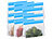 Rosenstein & Söhne 12er-Set Wiederverwendbare Lebensmittel-Beutel, stehender Boden, 420ml Rosenstein & Söhne Wiederverwendbare Lebensmittel-Beutel mit stehendem Boden