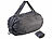 PEARL Leichte Falt-Reisetasche aus Polyester, 20 Liter, mit 50-cm-Tragegurt PEARL Falt-Reisetaschen