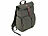 Xcase Rolltop-Business-Rucksack-großem Eck-Reißverschluss, Versandrückläufer Xcase Rolltop-Canvas-Rucksäcke mit gepolstertem Laptop-Fach und Eck-Reißverschluss