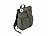 Xcase Rolltop-Business-Rucksack-großem Eck-Reißverschluss, Versandrückläufer Xcase Rolltop-Canvas-Rucksäcke mit gepolstertem Laptop-Fach und Eck-Reißverschluss
