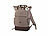 Xcase Großer Rolltop-Canvas-Rucksack mit Laptopfach, Reißverschluss, 42 l Xcase Rolltop-Canvas-Rucksäcke mit gepolstertem Laptop-Fach