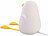 Playtastic Akku-Silikon-Nachtlicht "Ente" für Kinder, RGBW, dimmbar, USB Playtastic Dimmbare Akku-Silikon-Nachtlichter für Kinder, per USB ladbar