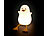Playtastic Akku-Silikon-Nachtlicht "Ente" für Kinder, RGBW, dimmbar, USB Playtastic Dimmbare Akku-Silikon-Nachtlichter für Kinder, per USB ladbar