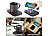 PEARL 2in1-USB-Tassenwärmer mit Qi-kompatibler Ladestation, 15W, bis 55 °C PEARL 2in1-USB-Tassenwärmer mit Qi-kompatibler Ladestation