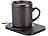PEARL 2er-Set 2in1-USB-Tassenwärmer m. Qi-kompatibler Ladestation, 15W PEARL 2in1-USB-Tassenwärmer mit Qi-kompatibler Ladestation