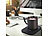 PEARL 2in1-USB-Tassenwärmer mit Qi-kompatibler Ladestation, 15W, bis 55 °C PEARL 2in1-USB-Tassenwärmer mit Qi-kompatibler Ladestation