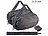 PEARL 2er Set Leichte Falt-Reisetasche aus Polyester, 20 L, 50-cm-Tragegurt PEARL Falt-Reisetaschen
