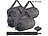 PEARL 4er Set Leichte Falt-Reisetasche aus Polyester, 30 L, mit 68-cm-Trageg PEARL Falt-Reisetaschen