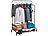 Carlo Milano Freistehende Doppel-Kleiderstange, 110 x 147 x 55 cm,Versandrückläufer Carlo Milano Freistehende Doppel-Kleiderstangen