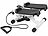 PEARL sports Mini-Stepper mit Computer, Display, Widerstandsbändern, max. 100 kg PEARL sports Fitness Stepper
