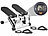 PEARL sports Mini-Stepper mit Computer, Display, Widerstandsbändern, max. 100 kg PEARL sports Fitness Stepper