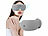 newgen medicals Faltbares Augenmassagegerät, Kompression, 4 Modi, Wärme, Musik, BT newgen medicals Augenmassagegeräte mit Wärmefunktion, Bluetooth