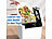 Rosenstein & Söhne Elektrischer Kompostierer mit LCD-Display, 1,5 Liter, 350 W, Autoclean Rosenstein & Söhne 