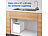 Rosenstein & Söhne Elektrischer Kompostierer mit LCD-Display, 1,5 Liter, 350 W, Autoclean Rosenstein & Söhne 