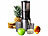 Rosenstein & Söhne Elektro-Ganzfrucht-Kalt-Entsafter, 800ml, Rücklaufgang, 60 U/min, 200W Rosenstein & Söhne Ganzfrucht-Kaltpress-Entsafter mit Slow-Juicer-Technik & Rückwärtslauf