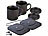 PEARL 2er-Set 2in1-USB-Tassenwärmer m. Qi-kompatibler Ladestation, 15W PEARL 2in1-USB-Tassenwärmer mit Qi-kompatibler Ladestation