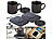 PEARL 2er-Set 2in1-USB-Tassenwärmer m. Qi-kompatibler Ladestation, 15W PEARL 2in1-USB-Tassenwärmer mit Qi-kompatibler Ladestation