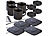 PEARL 4er-Set 2in1-USB-Tassenwärmer m. Qi-kompatibler Ladestation, 15W PEARL 2in1-USB-Tassenwärmer mit Qi-kompatibler Ladestation