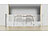 Carlo Milano Ausziehbares Treppenschutzgitter, 13 - 300 cm, 85 cm hoch, grau Carlo Milano Ausziehbare Treppenschutzgitter