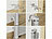 Carlo Milano Ausziehbares Treppenschutzgitter, 13 - 300 cm, 85 cm hoch, grau Carlo Milano Ausziehbare Treppenschutzgitter