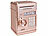 infactory 2er-Set Elektrische Kinder-Spardose, Tresor, Zahlencode, rosa & silber infactory Elektrische Tresor-Spardosen