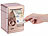 infactory 2er-Set Elektrische Kinder-Spardose, Tresor, Zahlencode, rosa & silber infactory Elektrische Tresor-Spardosen