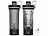 PEARL sports 2er-Set Akku-Protein- und Milchshaker, 600 ml, spülmaschinenfest PEARL sports Akkubetriebene Protein- und Milchshaker