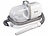 Sweetypet 8in1-Haustier-Schermaschine, Fellsauger, Föhn-Funktion und Bürsten Sweetypet Haustier-Schermaschinen mit Sauger, Föhn-Funktion und Bürsten