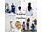 infactory 4er-Set Whiteboard-Folien für Marker auf Wasserbasis, 45 x 200cm infactory Whiteboard-Klebefolie 