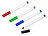 infactory 2er-Set Whiteboard-Folien, selbstklebend, 4 Marker, 90 x 60 cm infactory Magnetische Whiteboard-Folien 