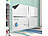 infactory Magnetische Whiteboard-Folie, selbstklebend, 4 Marker, 120 x 90 cm infactory Magnetische Whiteboard-Folien