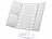 Sichler Beauty 2er-Set Falt-Schminkspiegel, LED-Beleuchtung, 3x/2x/1x-Vergrößerung Sichler Beauty