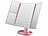 Sichler Beauty 2er-Set Falt-Schminkspiegel mit Beleuchtung, 3x/2x/1x-Vergrößerung Sichler Beauty Falt-Schminkspiegel mit LED-Beleuchtung
