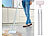 Sichler Haushaltsgeräte 3in1 Hand- & Boden Dampfreiniger, Motorbürste, 5 Aufsätze, 1.200 W Sichler Haushaltsgeräte 2in1 Hand- & Boden Dampfreiniger & Elektrobürsten