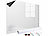 infactory 2er-Set Whiteboard-Folien, selbstklebend, 4 Marker, 90 x 60 cm infactory Magnetische Whiteboard-Folien 