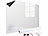 infactory 2er-Set Magn. Whiteboard-Folie, selbstklebend, 4 Marker, 150 x 100 cm infactory Magnetische Whiteboard-Folien 
