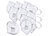 newgen medicals 10er-Set FFP2-Atemschutzmasken, zertifziert EN149, flexibler Bügel newgen medicals FFP2-Atemschutzmasken