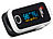 newgen medicals Medizinischer Finger-Pulsoximeter mit OLED-Farbdisplay, Bluetooth, App newgen medicals Finger-Pulsoximeter mit Bluetooth und ELESION-App