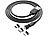 Callstel USB-A-Kabel, magnetischer Stecker für USB-C, Micro-USB, Lightning, 3 A Callstel