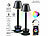 Kabellose Tischlampe: Lunartec Smarte Outdoor-Tischlampe, RGB-CCT-LEDs, App, Bluetooth, 2er-Set