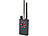 VisorTech Profi-Akku-Spycam- & Wanzendetektor, erkennt 1 MHz-6,5 GHz, GSM u.v.m. VisorTech Spycam- und Wanzendetektoren mit Funk-Erkennung