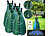 Pflanzenbewässerung Gewächshaus Garten Garden Kapazität Fassungsvermögen abschließbar: Royal Gardineer 4er-Set XL-Baum-Bewässerungsbeutel, 75 l, UV-resistent, PVC