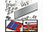 Dachmontageset: revolt 102-teiliges Dachmontage-Set für 6 Solarmodule, flexibel
