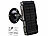 VisorTech Akku-Solarpanel für Wild- und Outdoor-Kameras, 6 & 12 Volt, 5.000 mAh VisorTech Akku-Solarpanels für 6- und 12-V-DC-Hohlstecker-Geräte