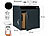 AGT Paketbriefkasten mit WLAN-Gateway, Stahl, 46 x 50 x 50 cm, PIN, App AGT