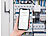 Luminea Home Control Smarter 3-Phasen-WLAN-Stromzähler & Echtzeit-Energiemonitor, 120A, App Luminea Home Control 3-Phasen-WLAN-Stromzähler und Echtzeit-Energiemonitore