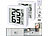 PEARL 2er Set Ultrakompakter Mini Hygrometer mit Temperatur PEARL Digitale Thermometer/Hygrometer