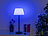 Lunartec Solar-LED-Tisch- & Stehleuchte mit Fernbedienung, RGB & CCT, 400 Lumen Lunartec